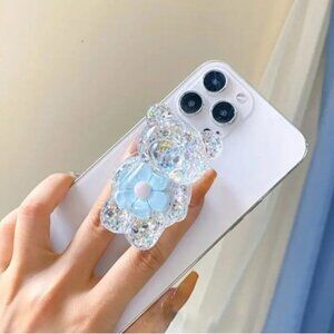 CellPhone Finger Stand Cute Bear Daisy Phone Comfortable Grip Anti-Slip …